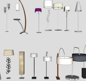 灯su模型下载_sketchup草图大师SKP模型