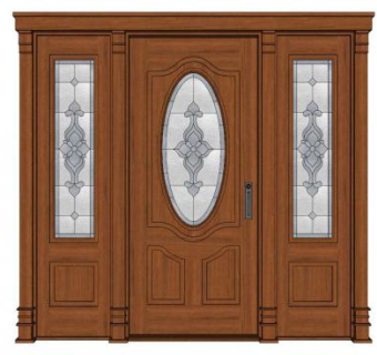 进户门su模型下载_sketchup草图大师SKP模型