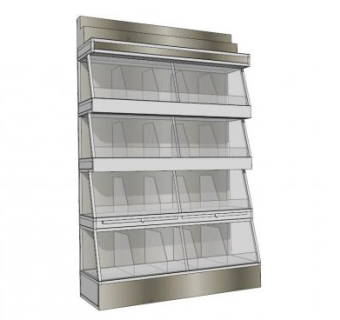 商场柜子su模型下载_sketchup草图大师SKP模型