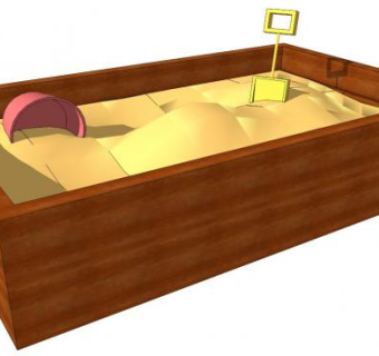 沙子su模型下载_sketchup草图大师SKP模型