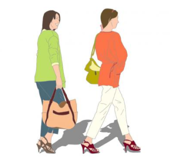 女性人物站姿SU模型下载_sketchup草图大师SKP模型