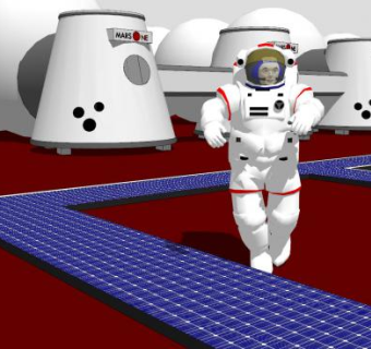 现代宇航员站姿SU模型下载_sketchup草图大师SKP模型