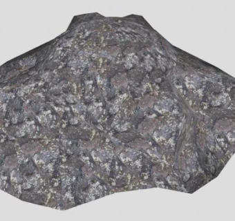 河床岩石SU模型下载_sketchup草图大师SKP模型