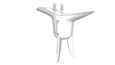 古代酒杯su模型下载_sketchup草图大师SKP模型