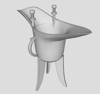 樽SU模型下载_sketchup草图大师SKP模型