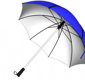 雨伞的骨架su模型下载_sketchup草图大师SKP模型