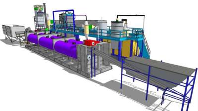 一体化污水处理设备su模型下载_sketchup草图大师SKP模型