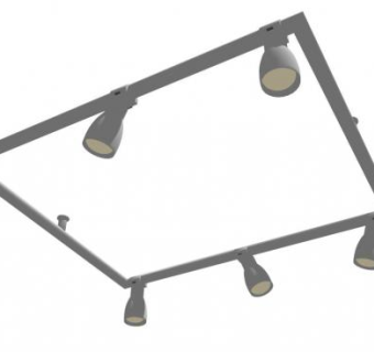 金卤灯su模型下载_sketchup草图大师SKP模型