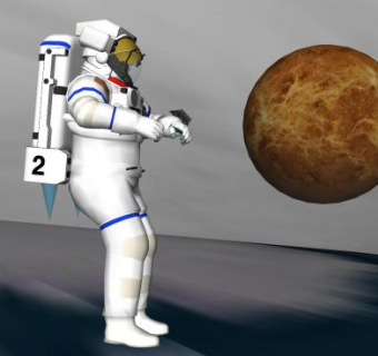 登月宇航员SU模型下载_sketchup草图大师SKP模型