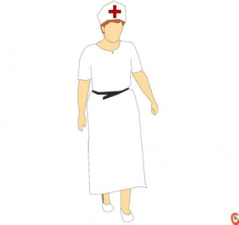 白衣天使护士人物SU模型下载_sketchup草图大师SKP模型