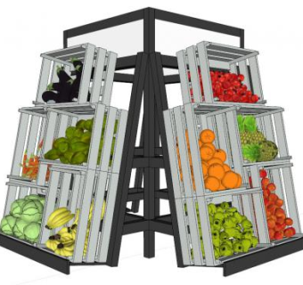 水果蔬菜su模型下载_sketchup草图大师SKP模型