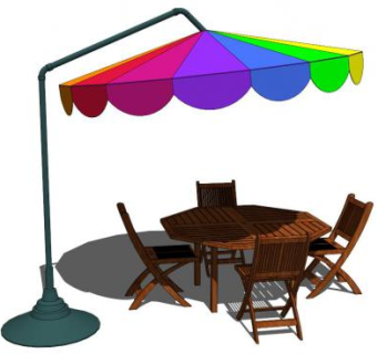 商业家具su模型下载_sketchup草图大师SKP模型