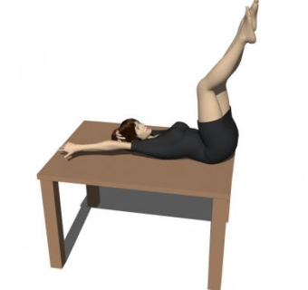 现代瑜伽老师SU模型下载_sketchup草图大师SKP模型