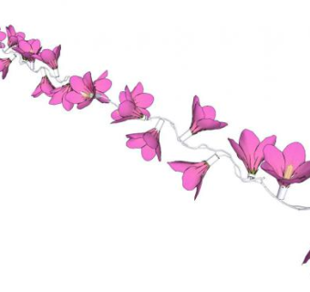 灯串su模型下载_sketchup草图大师SKP模型