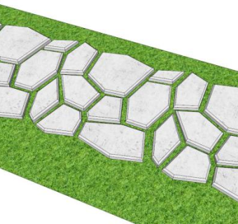 石片su模型下载_sketchup草图大师SKP模型