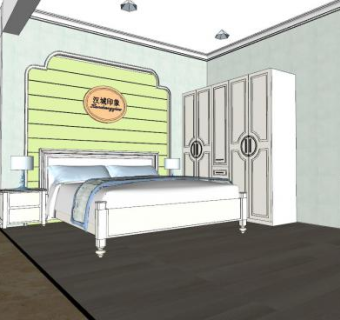 现代家具店室内SU模型下载_sketchup草图大师SKP模型