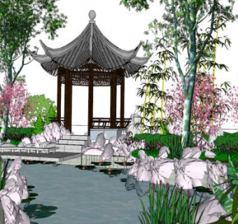 官方植物su模型下载_sketchup草图大师SKP模型