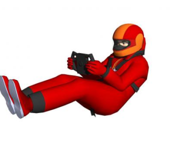 现代赛车手SU模型下载_sketchup草图大师SKP模型