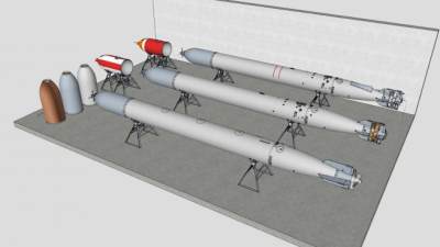 德国鱼雷的SKP模型素材_su模型下载 草图大师模型_SKP模型