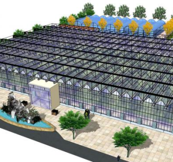 生态大棚su模型下载_sketchup草图大师SKP模型