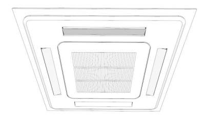 中央空调展台su模型下载_sketchup草图大师SKP模型