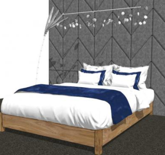 硬包su模型下载_sketchup草图大师SKP模型