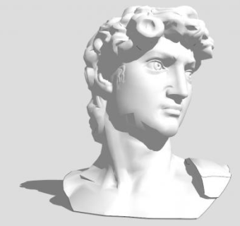 头像雕塑su模型下载_sketchup草图大师SKP模型