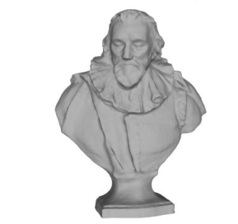 名人雕塑半身su模型下载_sketchup草图大师SKP模型