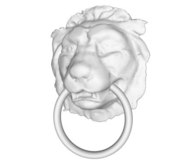 狮子头门环su模型下载_sketchup草图大师SKP模型