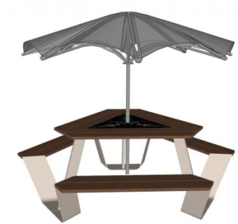 创意桌椅SU模型下载_sketchup草图大师SKP模型