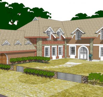 美式乡村su模型下载_sketchup草图大师SKP模型