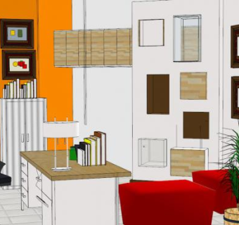 医务室su模型下载_sketchup草图大师SKP模型