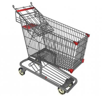 小推车SU模型下载_sketchup草图大师SKP模型