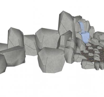 碎石子su模型下载_sketchup草图大师SKP模型