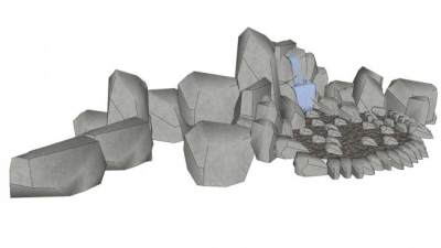 碎石子su模型下载_sketchup草图大师SKP模型