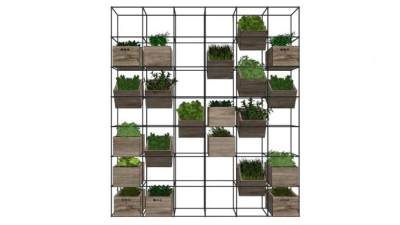 防腐花架su模型下载_sketchup草图大师SKP模型