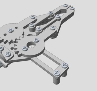 夹持器用来固定爆破片的SKP模型_su模型下载 草图大师模型_SKP模型