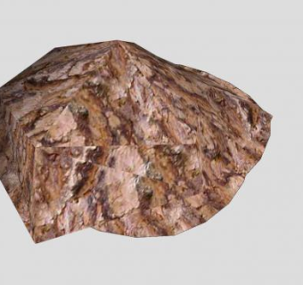 红色岩石SU模型下载_sketchup草图大师SKP模型