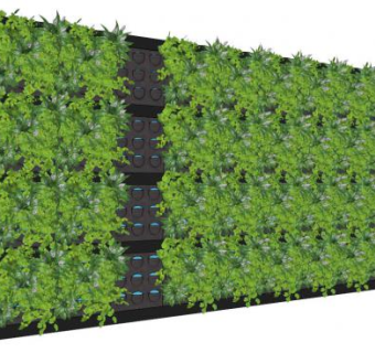 绿化墙su模型下载_sketchup草图大师SKP模型