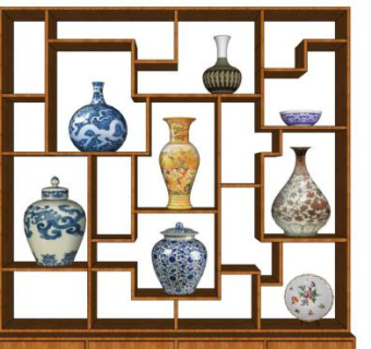 展览品su模型下载_sketchup草图大师SKP模型