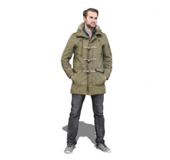 现代秋装男士SU模型下载_sketchup草图大师SKP模型