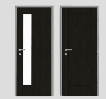 木制室内门sketchup模型下载_sketchup草图大师SKP模型