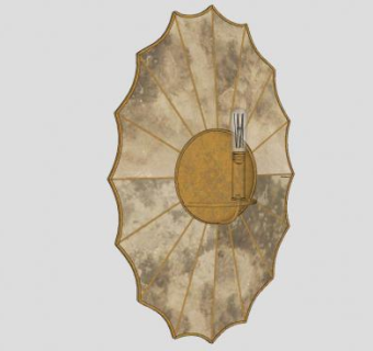 欧式现代壁灯SU模型下载_sketchup草图大师SKP模型