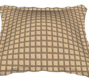 羊毛坐垫su模型下载_sketchup草图大师SKP模型