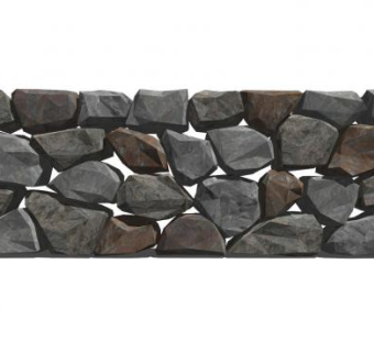 岩石墙SU模型下载_sketchup草图大师SKP模型