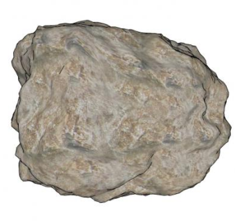 纹理石头SU模型下载_sketchup草图大师SKP模型