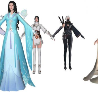 人型su模型下载_sketchup草图大师SKP模型