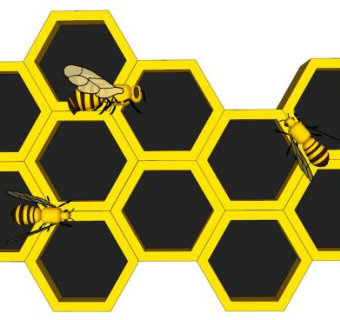 六边形蜂窝su模型下载_sketchup草图大师SKP模型