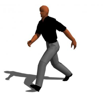 现代跑步人物SU模型下载_sketchup草图大师SKP模型