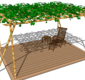 遮阴SU模型下载_sketchup草图大师SKP模型